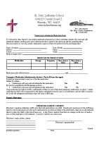 Medication Form